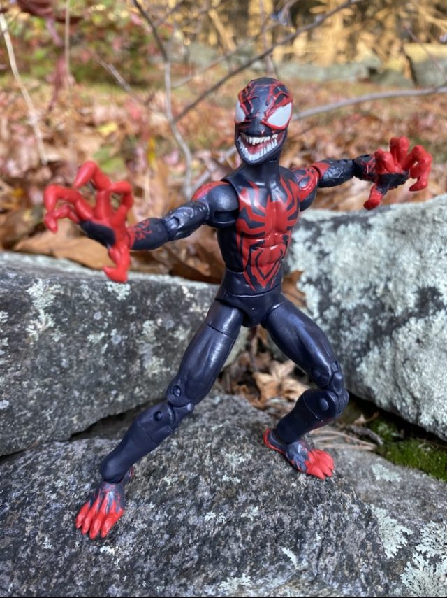 Review Marvel Legends Venomized Miles Morales Venompool Series Figure