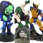 DST Marvel Animated Gamora Premier Collection Lizard & Gallery Wolverine Statues!