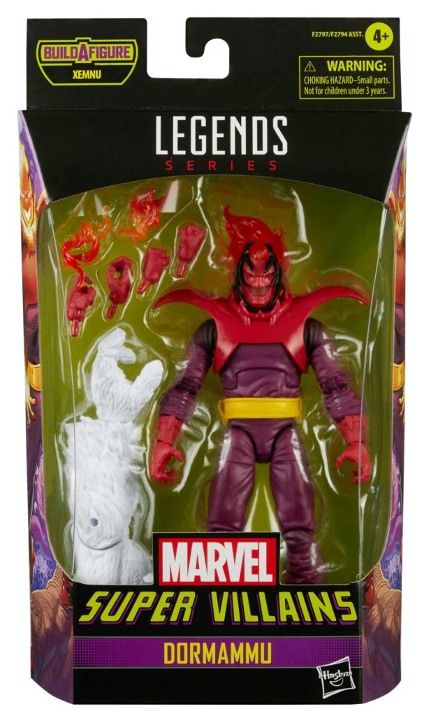 2021 Marvel Legends Villains Series Dormammu Figure Packaged