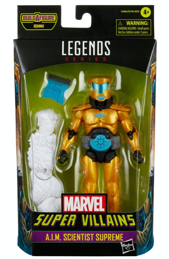 Marvel Legends AIM Scientist Supreme Figure Packaged