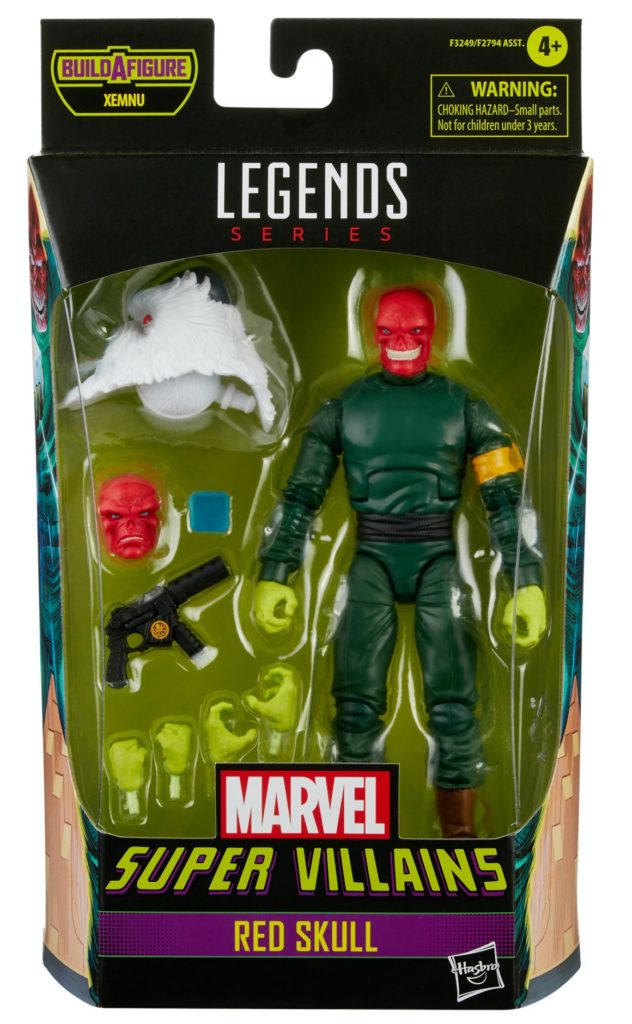 Marvel Legends Super Villains Series Classic Red Skull Figure Packaged