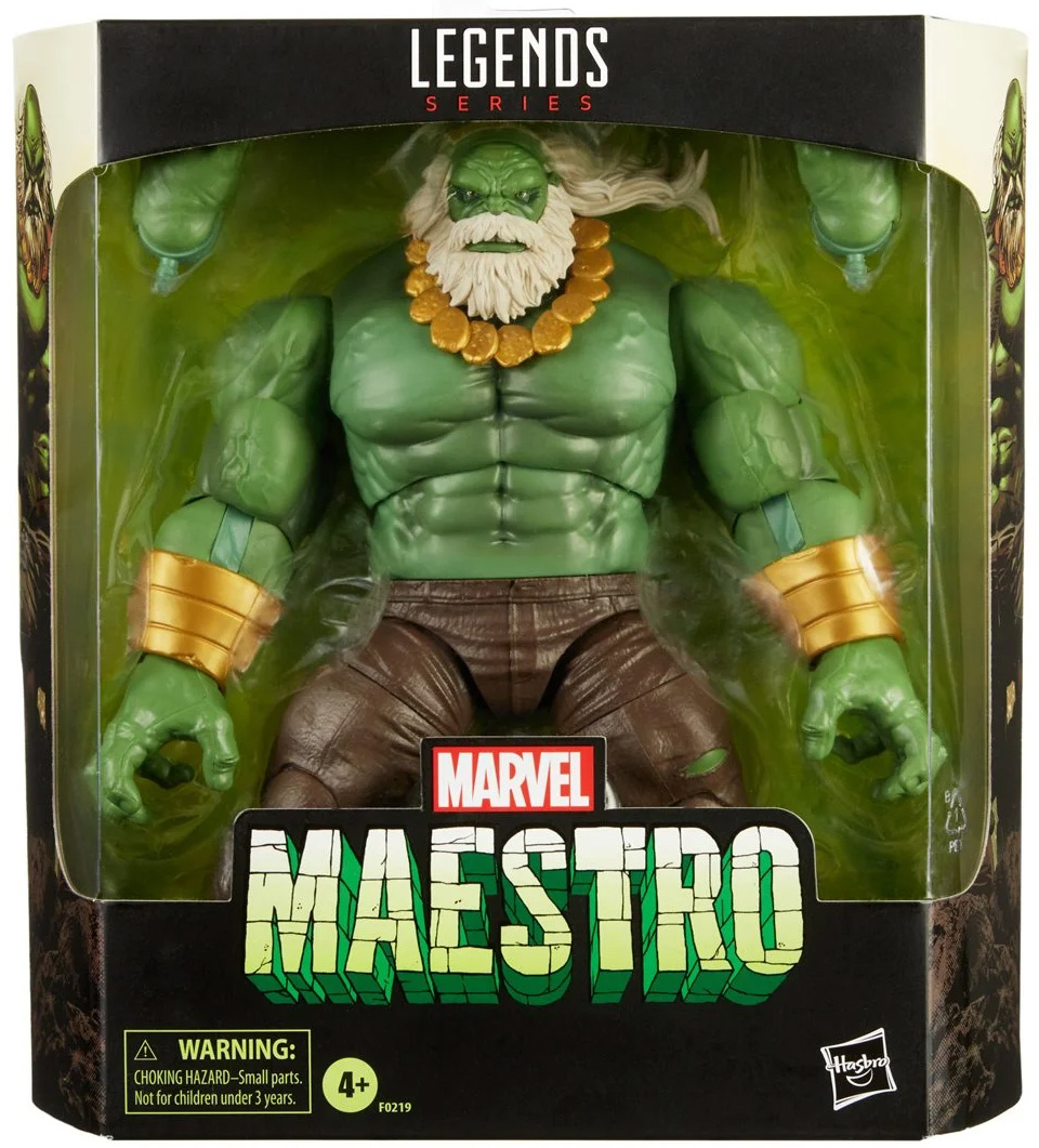 2021 Marvel Legends Maestro Deluxe Boxed Hulk Figure Up