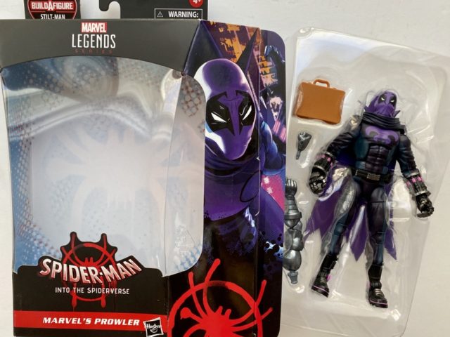Unboxing Marvel Legends 2021 Into the Spider-Verse Prowler Figure