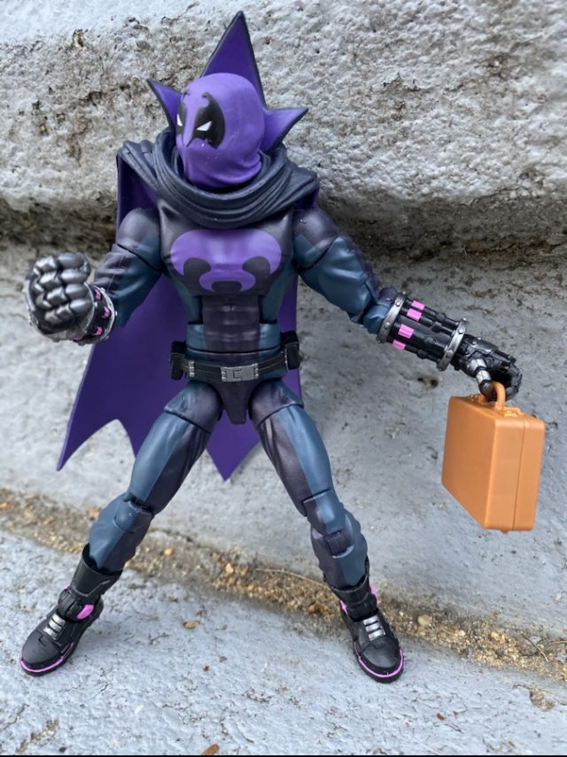 Spider-Verse Prowler Uncle Aaron Davis Figure Holding Briefcase