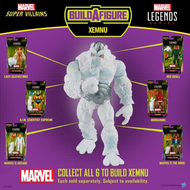 Marvel Legends 2021 Xemnu Series Villains