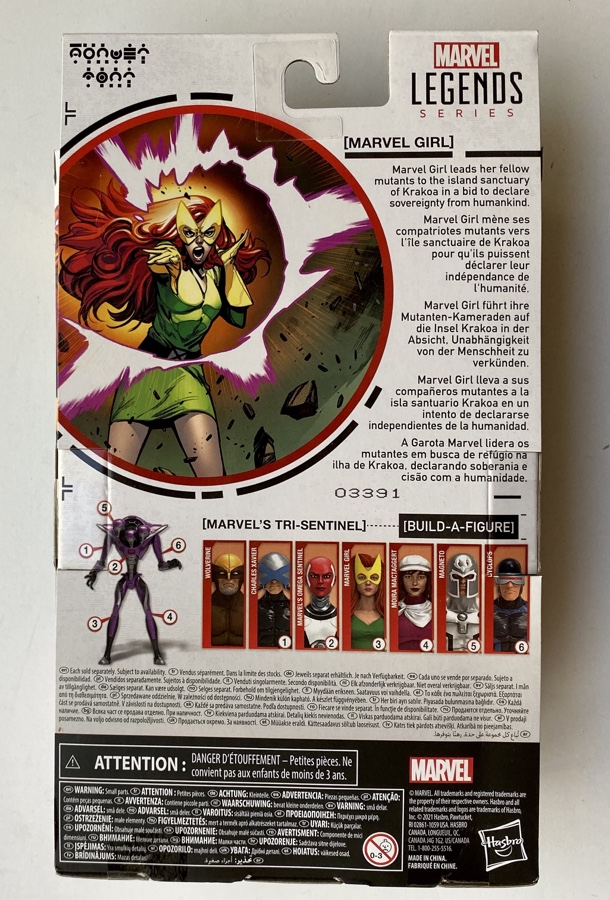 Review Marvel Legends 21 Marvel Girl Jean Grey Figure House Of X Tri Sentinel Series Marvel Toy News