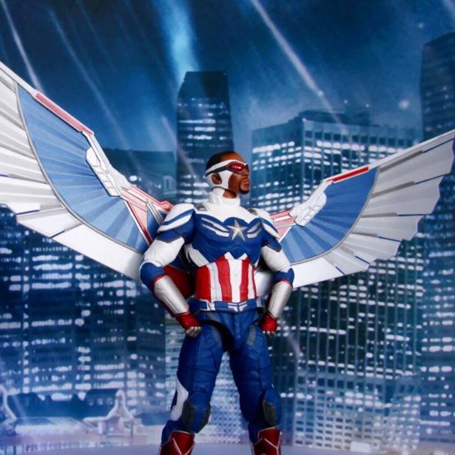 Falcon Captain America Marvel Select Action Figure Disney Store Exclusive