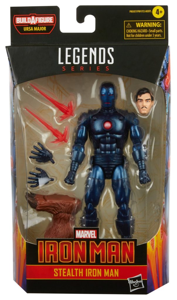 Marvel Legends 2021 Stealth Iron Man Figure Package