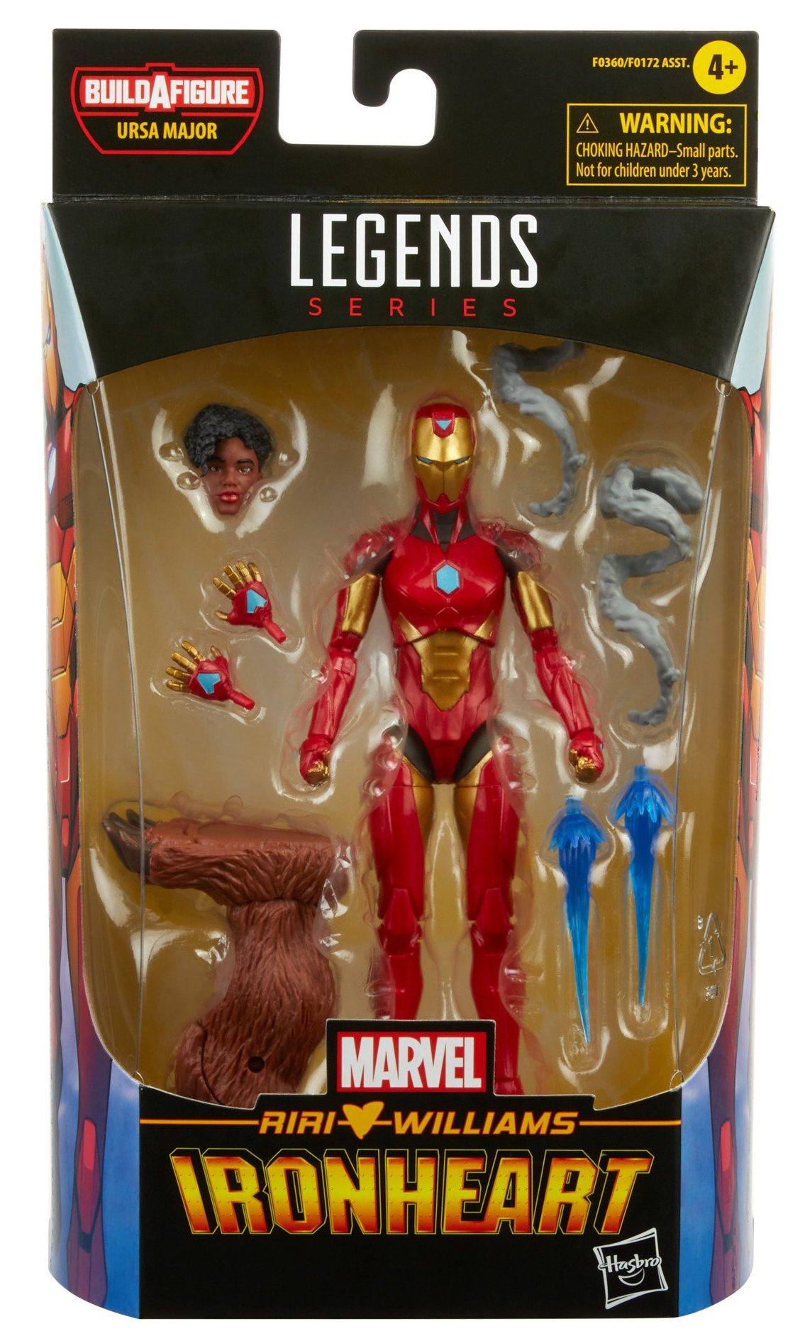 Iron Man A Translucent Red Hasbro Marvel Handful of Heroes Wave 2 