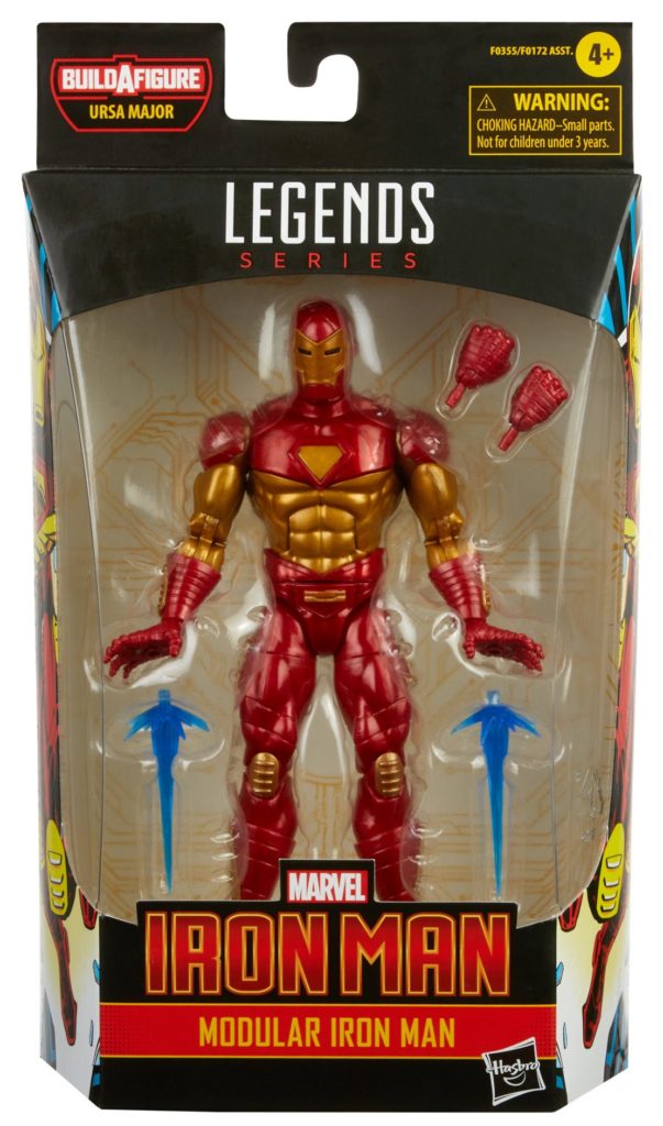 Marvel Legends Modular Iron Man Figure Packaged