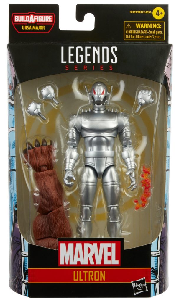 Marvel Legends Ultron Classic Figure Packaged