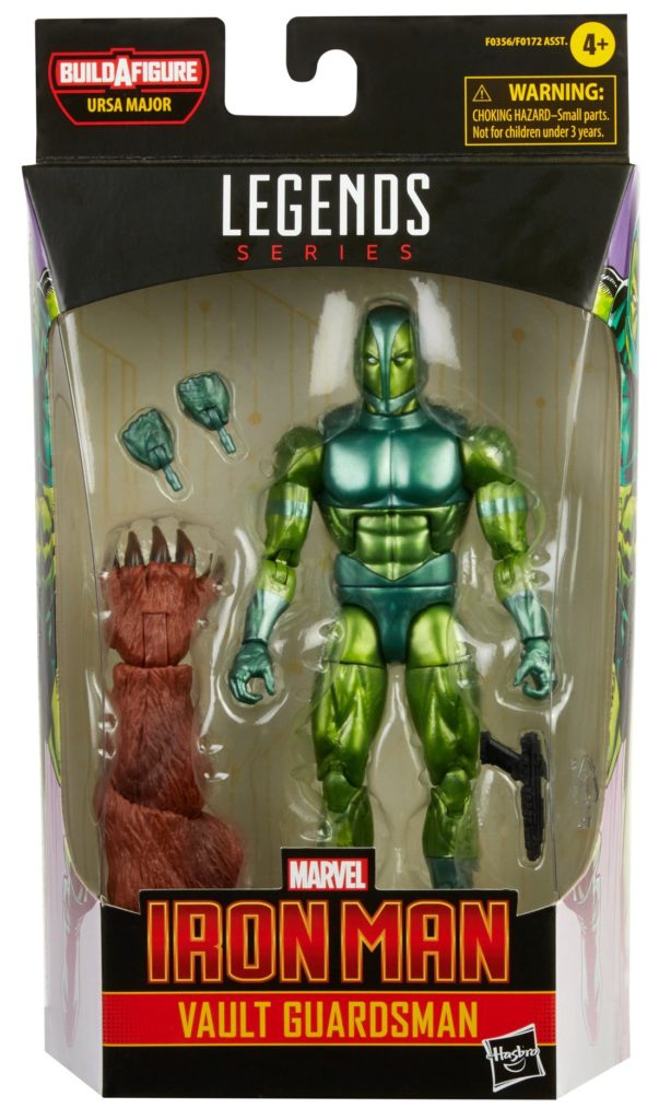 Marvel Legends Vault Guardman Figure Packaged Ursa Major BAF Series 2021