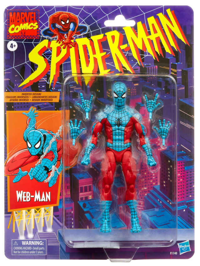 Marvel Legends Web-Man Spider-Man Figure Packaged