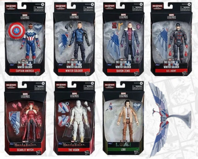 Order Marvel Legends Disney+ Series of Figures