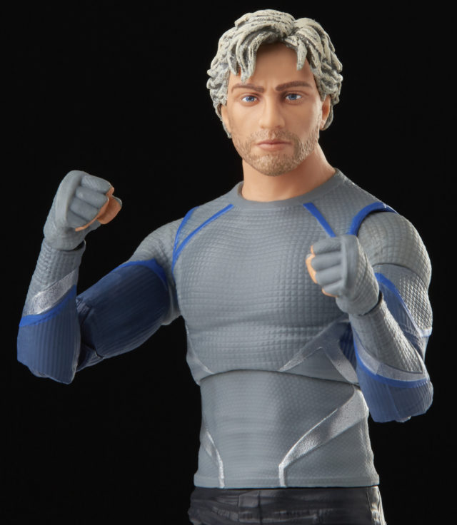 Close-Up of Marvel Legends Infinity Saga Quicksilver Movie Action Figure