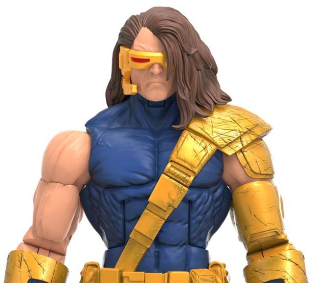 Close-Up of X-Men Marvel Legends Cyclops Age of Apocalypse Figure