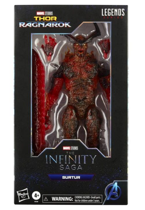 Marvel Legends 2021 Surtur Infinity Saga Movie Figure Packaged Box