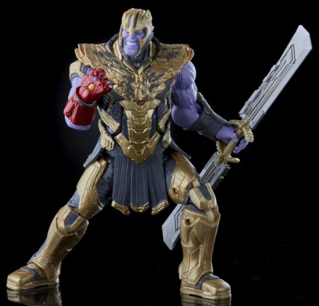 Marvel Legends Infinity Saga Thanos Final Battle Figure with Nano Gauntlet