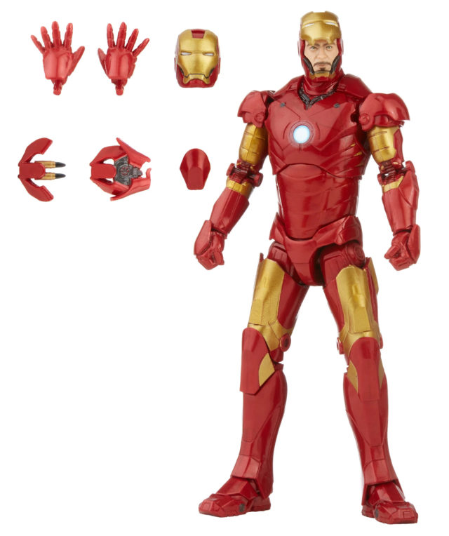 Marvel Legends Iron Man Mark III Infinity Saga 6 Inch Figure 2021 Hasbro