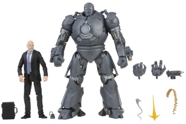 Marvel Legends Iron Monger and Obadian Stane Figures and Accessories