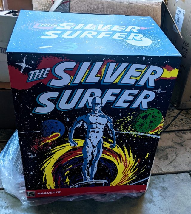 Sideshow Silver Surfer Maquette Box