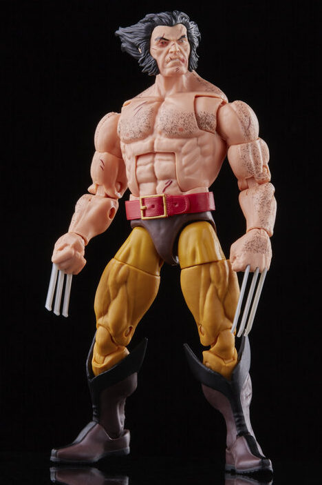 X-Men Marvel Legends Shirtless Wolverine Action Figure Hasbro 2021