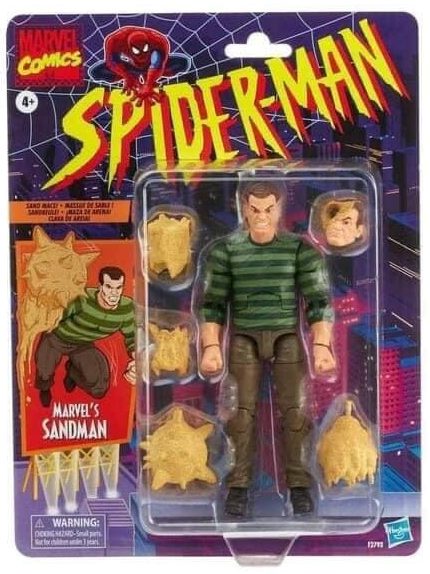 2021 Marvel Legends Sandman Figure Up for Order Spider Man Retro