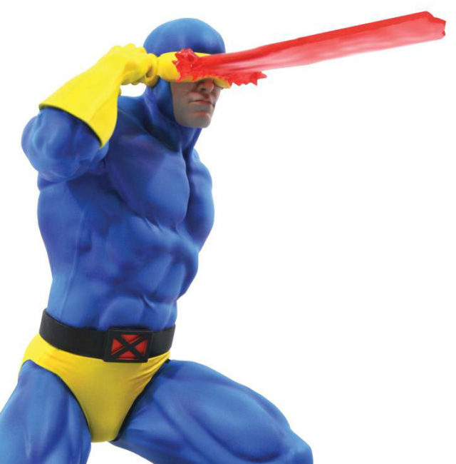 Close-Up of Diamond Select Toys Cyclops Resin Statue