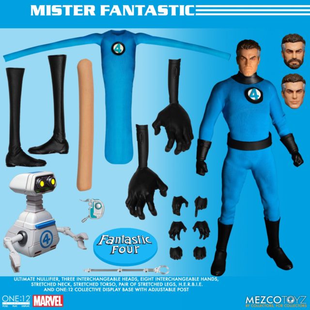 Fantastic Four ONE 12 Collective Mr Fantastic Figure and Accessories Reed Richards