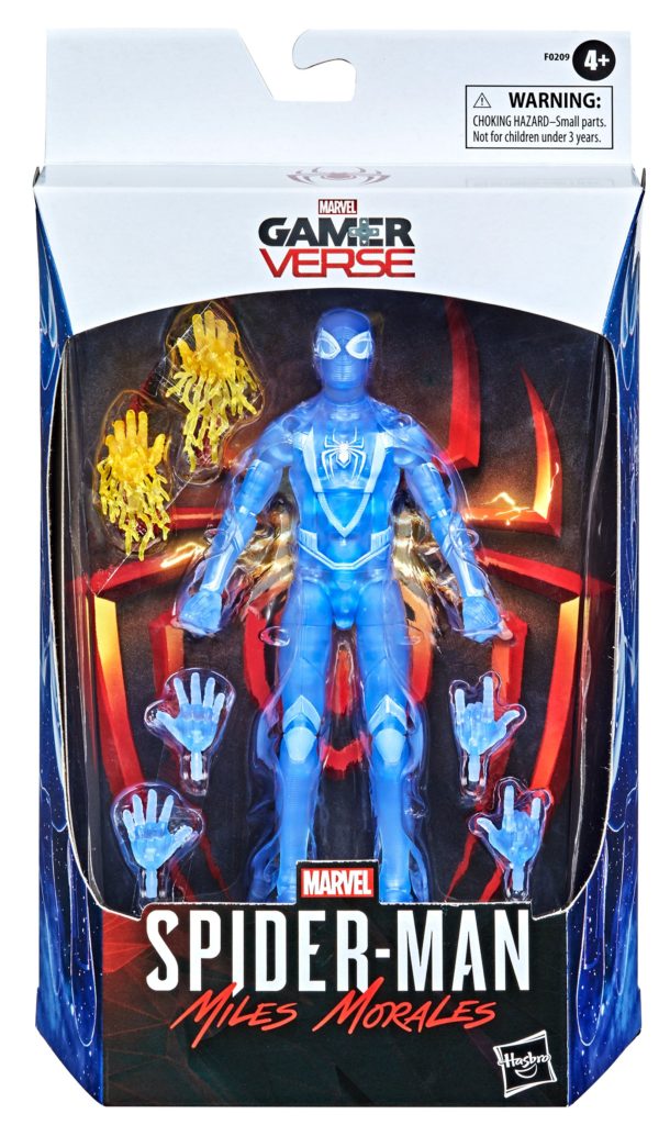 Gamestop Exclusive Marvel Legends Miles Morales Translucent Blue Stealth