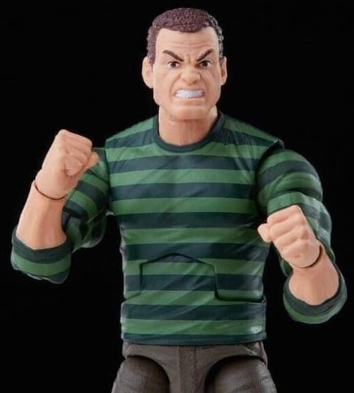 Marvel Legends Spider-Man Retro Sandman Figure Angry Headsculpt