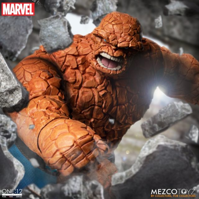 Mezco ONE:12 Collective Thing Figure Punching with Angry Yelling Head