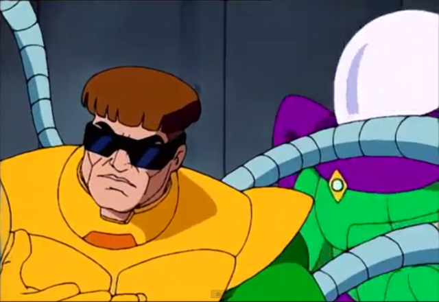 Spider-Man TAS Doc Ock Screenshot with Mysterio Doctor Octopus