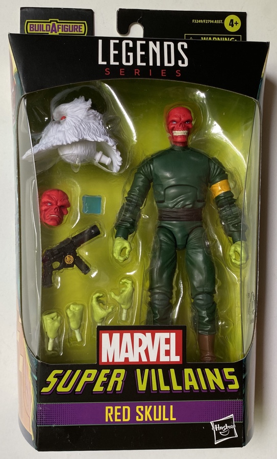 marvel legends red skull wave