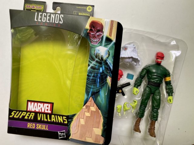 Unboxing Red Skull Marvel Legends 2021 Figure