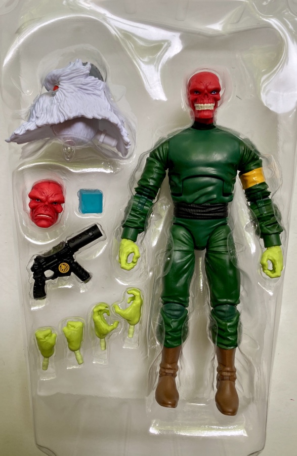 Red Skull Marvel Legends Super Villains Wave Figure and Accessories