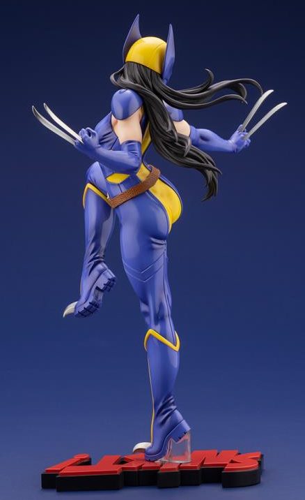 Back Side View of Koto Bishoujo Wolverine Figure Laura X-23