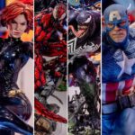 Sideshow Con 2021: Premium Format Venom Carnage Black Widow & Captain America Statues!