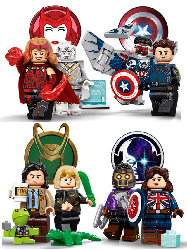 LEGO Marvel Series 1 Complete Full Set of 12 Minifigures 71031 (Bagged)