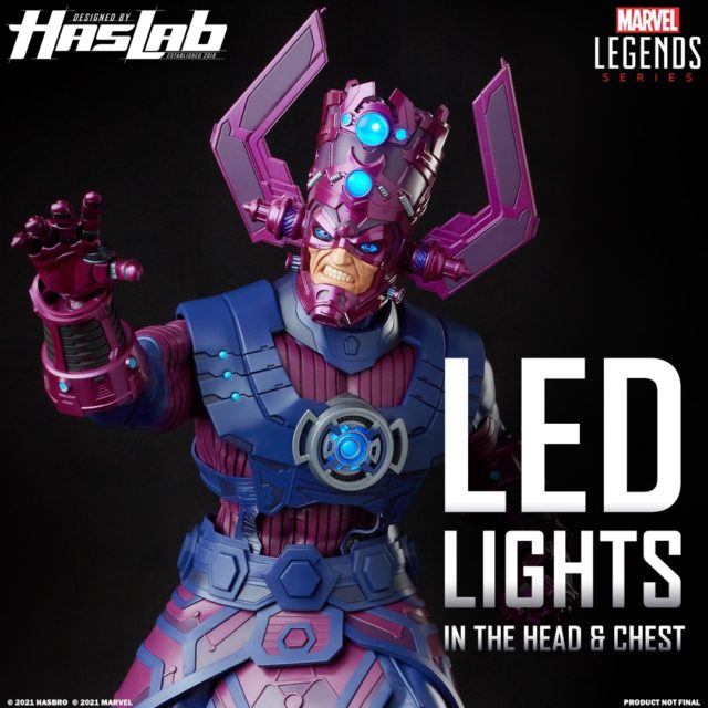 Galactus HasLab Figure with LED Light Up Functions in Head and Chest