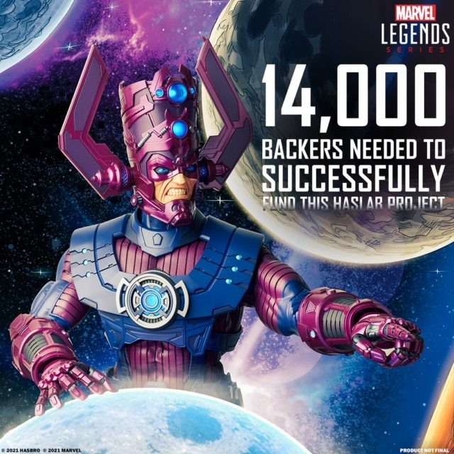 Hasbro Galactus Kickstarter Campaign Haslab 14000 Backers Needed