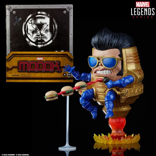 Hasbro PulseCon 2021 Exclusive Marvel Legends Elvis MODOK World Domination Tour Set