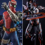 Hot Toys 2021 Toy Fair Exclusives: Cyborg Spider-Man & Neon Iron Man 4.0!