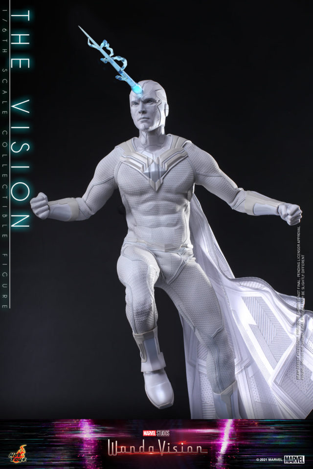 Hot Toys Wanda Vision White Figure Figure Forehead Energy Beam Effects Piece