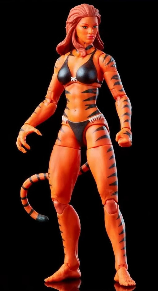 Marvel Legends 2021 Tigra 6 Inch Figure Toybiz Style Cardback