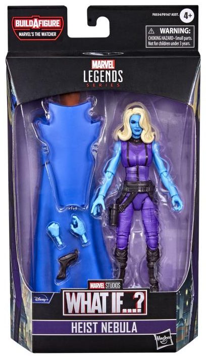 Marvel Legends Heist Nebula What If Figure Packages