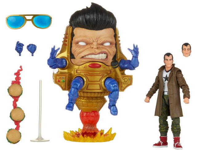 Marvel Legends PulseCon MODOK World Domination Tour Set with The Captain Nextwave