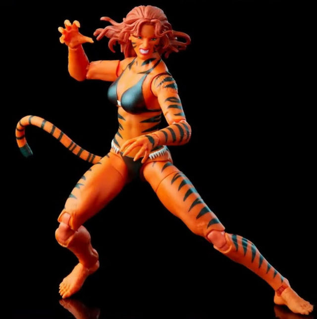 Marvel Legends Retro Tigra Figure Vintage Series Hasbro 2021