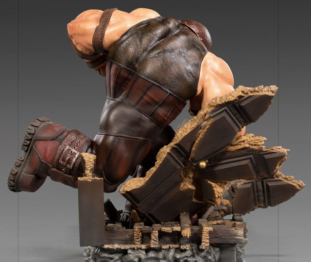 Side View of Juggernaut Battle Diorama Series Statue