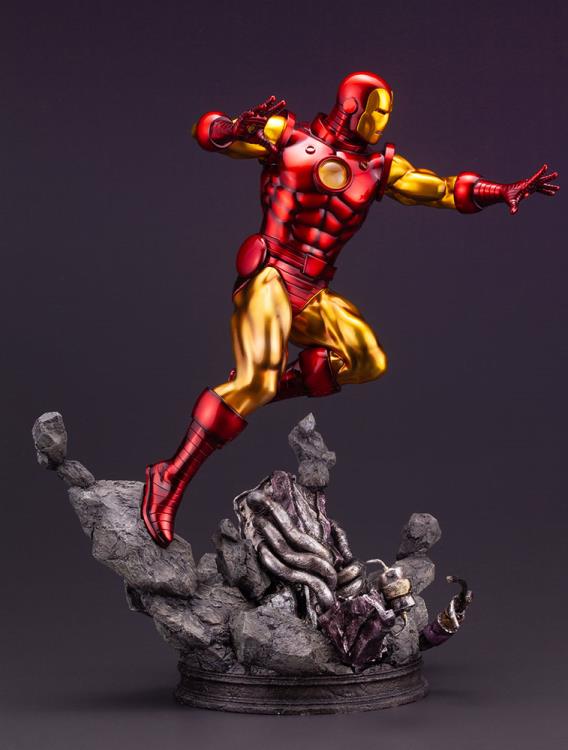 Side View of Koto Iron Man Fine Art Statue